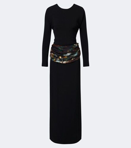 Vestido de fiesta drapeado - Dries Van Noten - Modalova