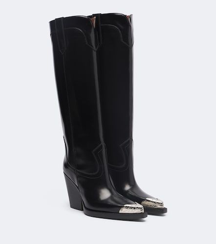 El Dorado embellished leather cowboy boots - Paris Texas - Modalova