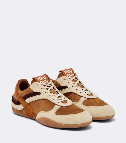 Miu Miu Gymnasium suede sneakers - Miu Miu - Modalova