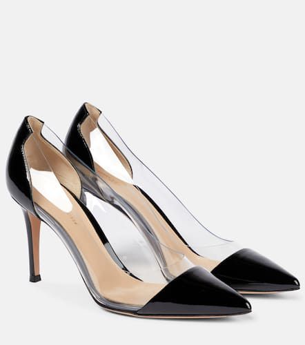 Plexi 85 leather and PVC pumps - Gianvito Rossi - Modalova