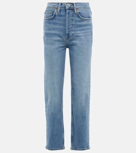 Re/Done High-Rise Straight Jeans - Re/Done - Modalova