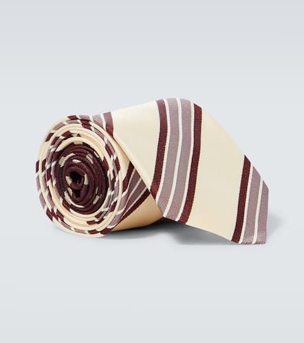 Dries Van Noten Printed silk tie - Dries Van Noten - Modalova