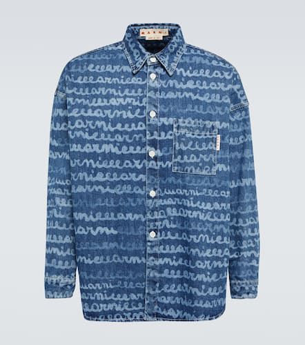 Marni Printed denim shirt - Marni - Modalova