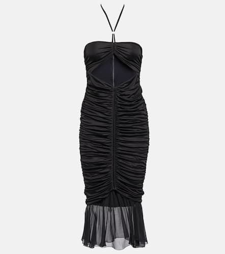 Blumarine Ruched jersey midi dress - Blumarine - Modalova