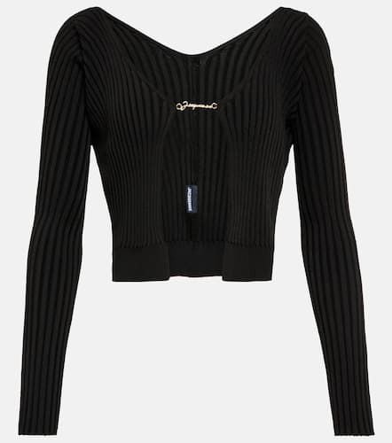 La Maille PralÃ¹ Longue logo cardigan - Jacquemus - Modalova