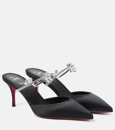 Planet Queen 70 satin mules - Christian Louboutin - Modalova