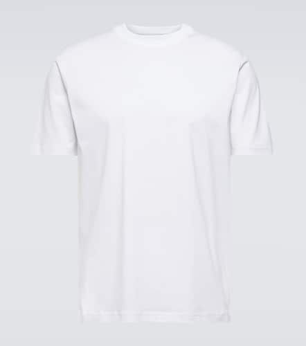 T-shirt in jersey di cotone con ricamo - Burberry - Modalova