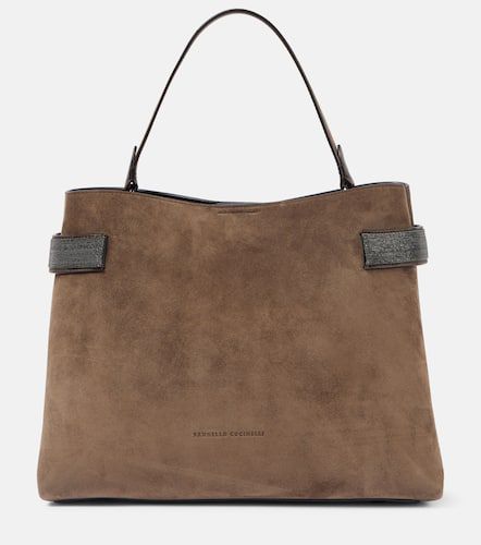 Brunello Cucinelli Suede tote bag - Brunello Cucinelli - Modalova