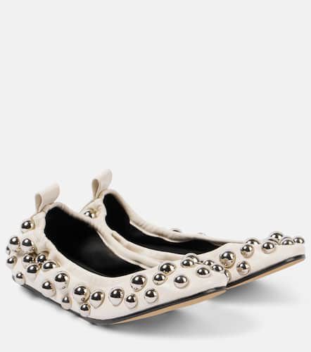 Belna studded leather ballet flats - Isabel Marant - Modalova