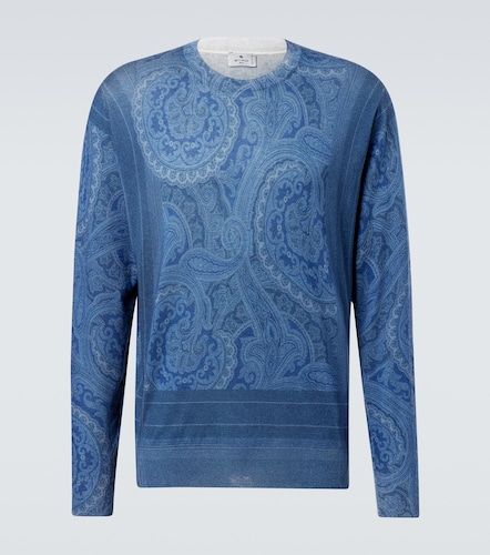 Pullover aus Seide und Kaschmir - Etro - Modalova