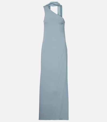 Caroline one-shoulder crÃªpe cady gown - Taller Marmo - Modalova