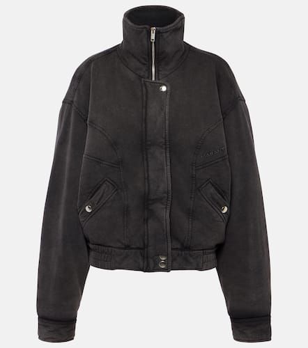 Parveti cotton bomber jacket - Marant Etoile - Modalova