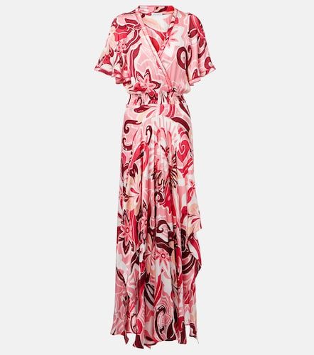 Vestido largo Mabelle de satén - Poupette St Barth - Modalova