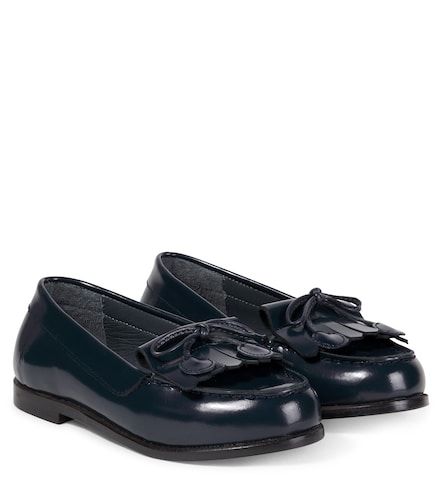 Mocasines Jazz de piel con lazo - Bonpoint - Modalova
