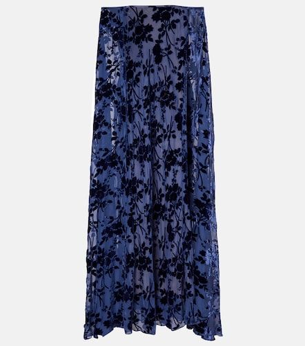Abito lungo off-shoulder in jacquard - Rodarte - Modalova