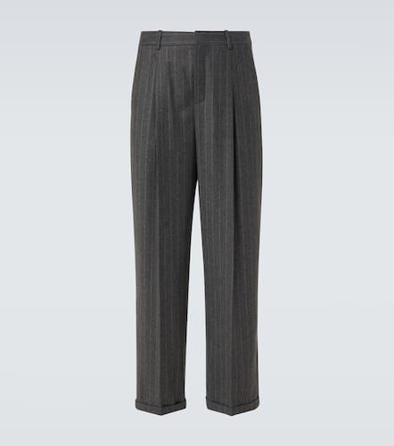 Pinstripe wool and cashmere suit pants - Saint Laurent - Modalova