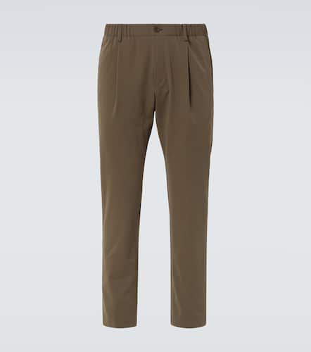 Herno Seersucker straight pants - Herno - Modalova