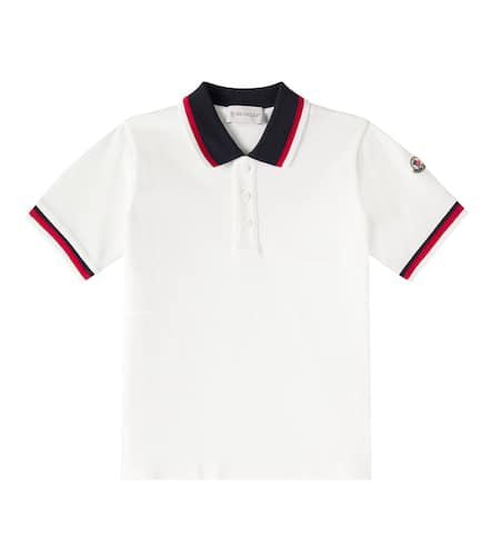 Cotton piquÃ© polo shirt - Moncler Enfant - Modalova