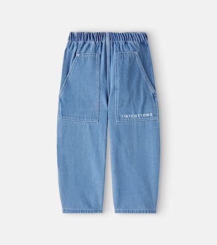Tinycottons Jeans regular con logo - Tinycottons - Modalova