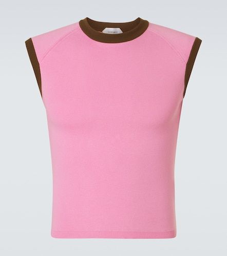 Versace Tank top de algodón - Versace - Modalova