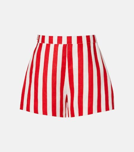 Posse Shorts Perri de lino a rayas - Posse - Modalova
