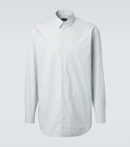 Camicia Archivio in cotone a righe - Giorgio Armani - Modalova