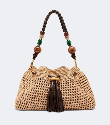 Borsa a secchiello Bon Bon Medium in rafia - Jimmy Choo - Modalova