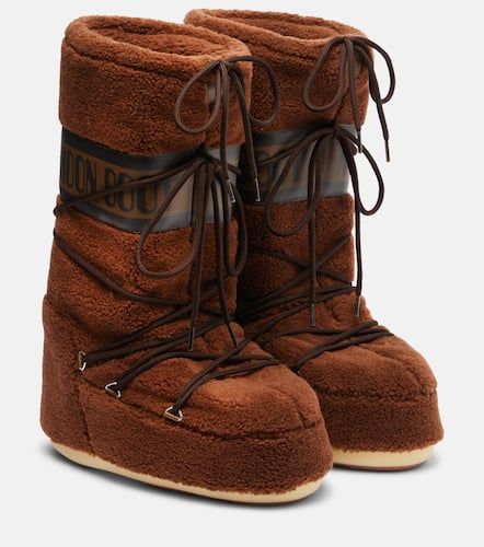 Icon fleece knee-high boots - Moon Boot - Modalova