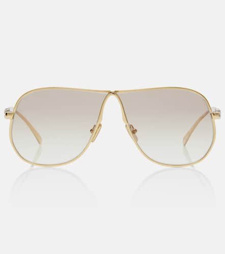 Miu Miu Logo aviator sunglasses - Miu Miu - Modalova