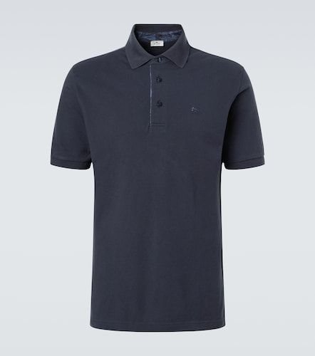 Etro Polo de algodón con logo - Etro - Modalova
