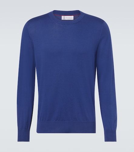 Pullover in cotone - Brunello Cucinelli - Modalova