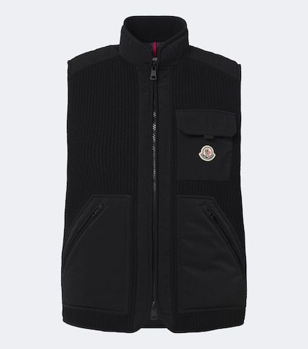 Daunenweste Lenevra aus einem Wollgemisch - Moncler - Modalova