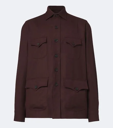 Rubinacci Hemdjacke aus Wolle - Rubinacci - Modalova