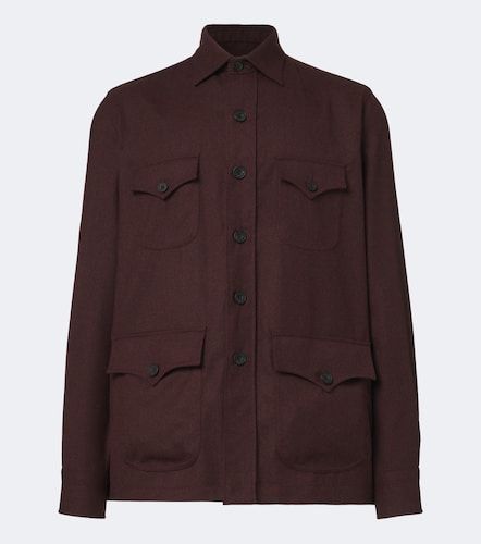 Rubinacci Sobrecamisa de lana - Rubinacci - Modalova