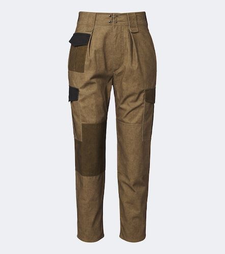 Pantaloni cargo Renzae in cotone patchwork - Marant Etoile - Modalova