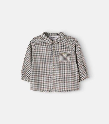 Bebé - Camisa Malo de algodón a cuadros - Bonpoint - Modalova
