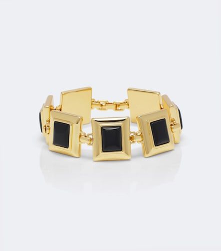 Déhanche Pulsera chapada en oro de 18 ct con ónix - Dehanche - Modalova