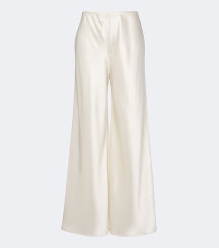 Pantaloni Barb a gamba larga in raso - Leset - Modalova