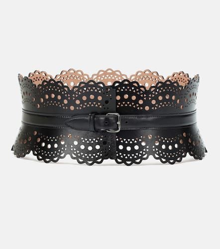 AlaÃ¯a Leather corset belt - Alaia - Modalova