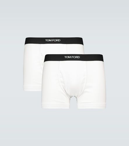 Bóxer briefs de mezcla de algodón - Tom Ford - Modalova