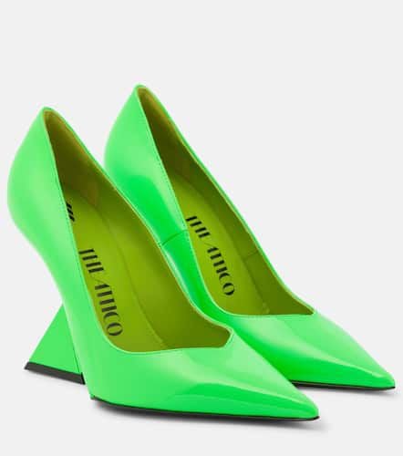 Cheope patent leather wedge pumps - The Attico - Modalova