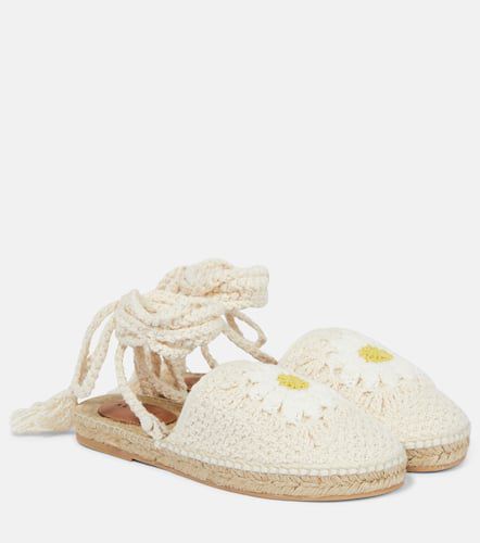 Alanui Daisy crochet espadrilles - Alanui - Modalova