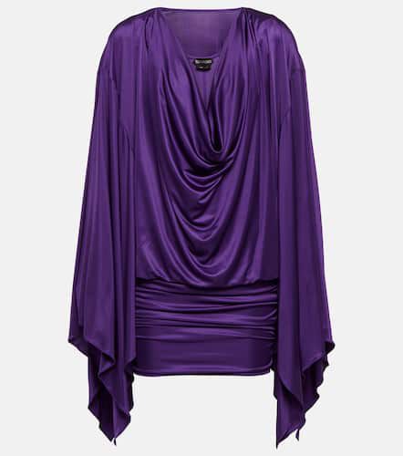 Tom Ford Cowl-neck satin minidress - Tom Ford - Modalova