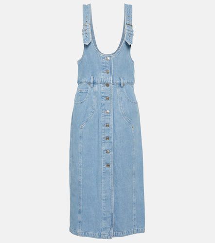 Filipine denim midi dress - Marant Etoile - Modalova