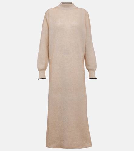 Alpaca and cotton midi dress - Brunello Cucinelli - Modalova