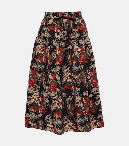 Fernanda cotton poplin midi skirt - Ulla Johnson - Modalova