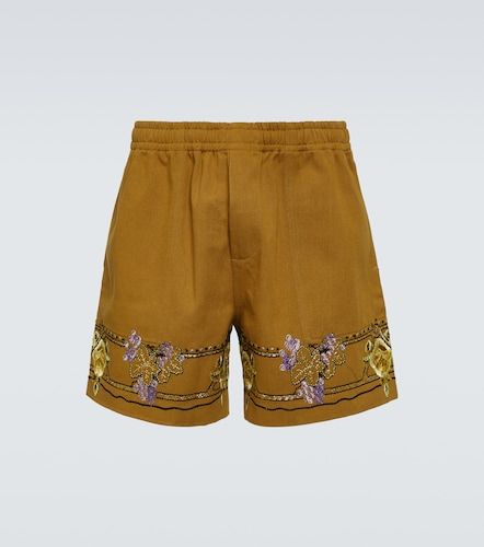 Bode Shorts in cotone con ricami - Bode - Modalova