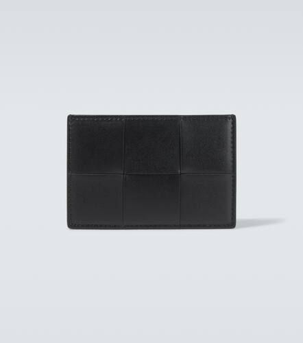 Intreccio leather card holder - Bottega Veneta - Modalova