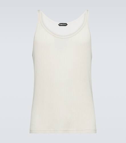 Tom Ford Pointelle silk tank top - Tom Ford - Modalova