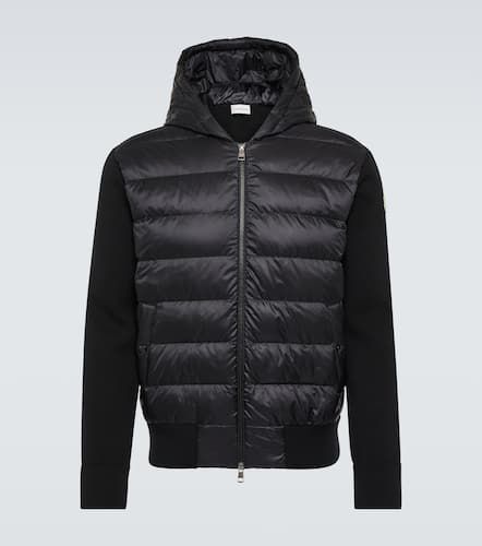 Moncler Striped padded hoodie - Moncler - Modalova